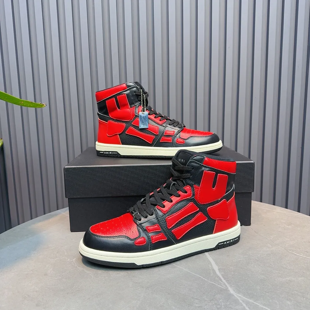 Men's shoes💰620💰 AMIRI AMIRI trendy brand hot sale🔥 Available all year round✅Couples💑 Official website synchronization Imported fabrics 1⃣️ratio 1⃣️Re-engraved, original factory special original sole, 35-45 (38.45. Non-refundable)